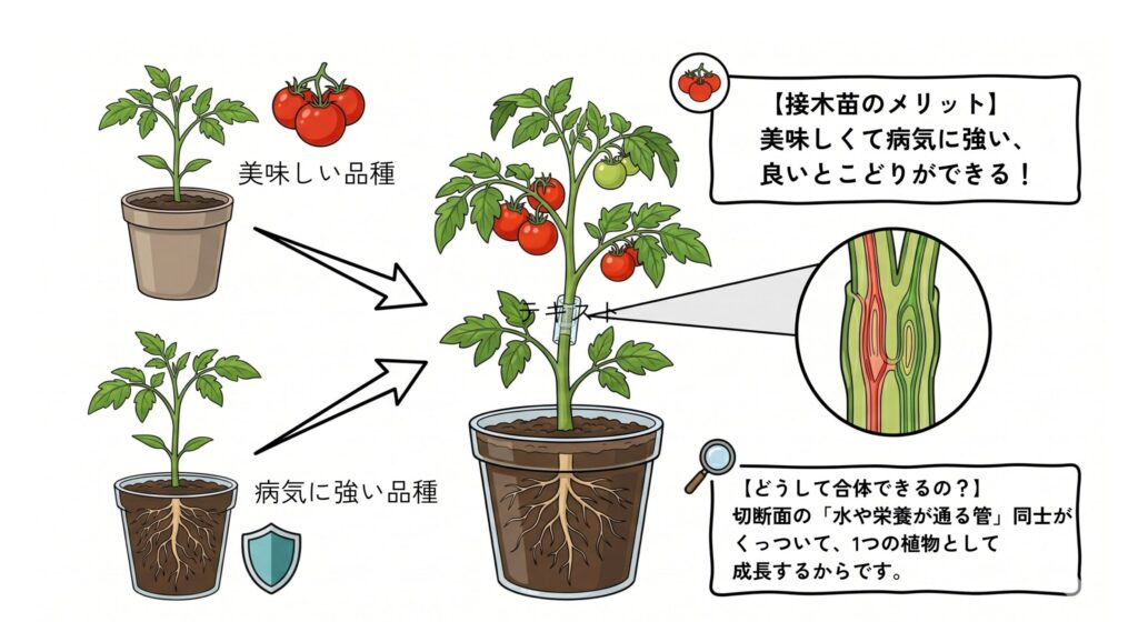 接木苗の仕組み解説